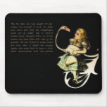 Alice in Wonderland Mouse Pad