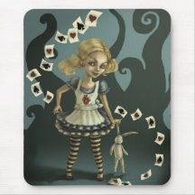 Alice in Wonderland Mousepad