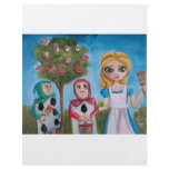 ALICE IN WONDERLAND PAINTING by Gordon Bruce flyers