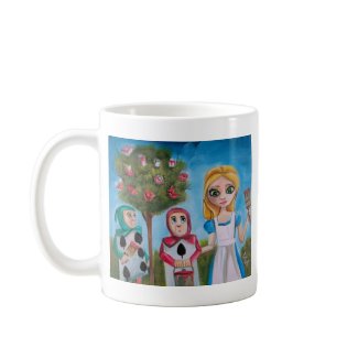 ALICE IN WONDERLAND PAINTING by Gordon Bruce mug