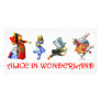 ALICE IN WONDERLAND PICTURE CARD