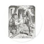 Alice in Wonderland Pig and Pepper Sticker