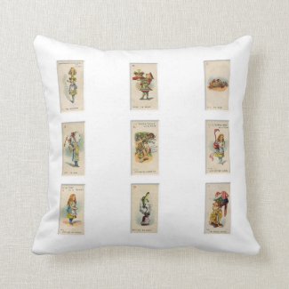 Alice in Wonderland Pillows