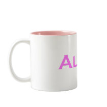 Alice In Wonderland Pink Coffee Mugs