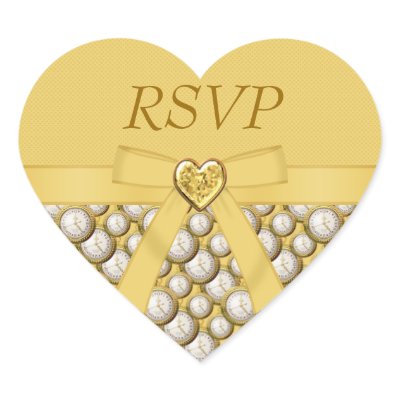 Alice in Wonderland Pocket Watches RSVP Stickers