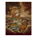 Alice in Wonderland - Pool of Tears Art Print print