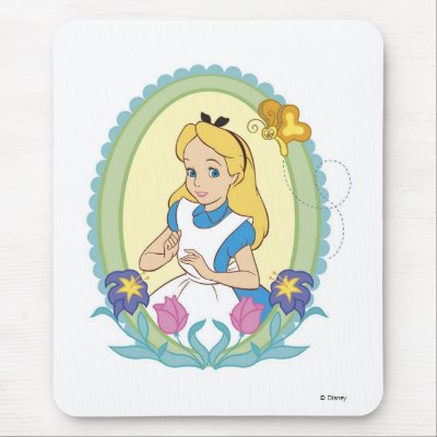 Alice in Wonderland Portrait Disney mousepads