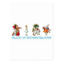 ALICE IN WONDERLAND POST CARDS