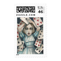 Alice in wonderland postage