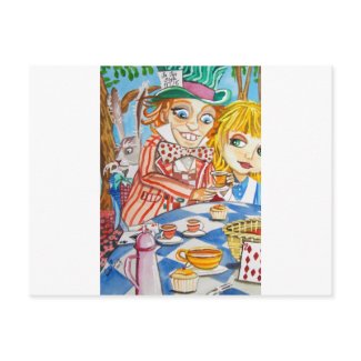 ALICE IN WONDERLAND postcard