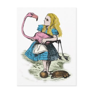 Alice in Wonderland postcard