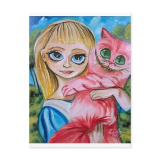 ALICE IN WONDERLAND postcard