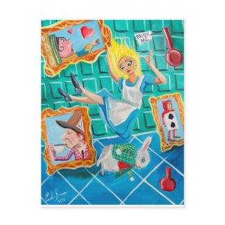 ALICE IN WONDERLAND postcard