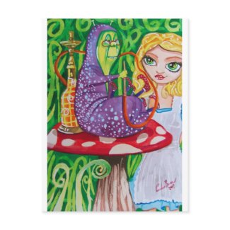 ALICE IN WONDERLAND postcard