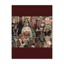 Alice In Wonderland Postcard
