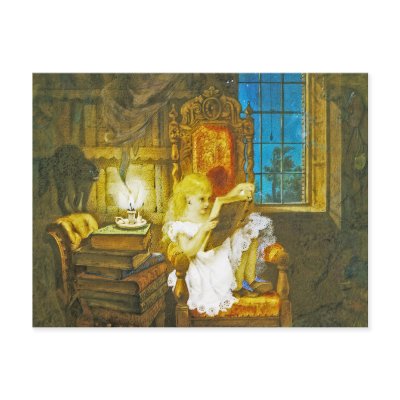 Alice in Wonderland Postcard:  "Wonderland" by Aquavel