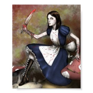 Alice in wonderland print