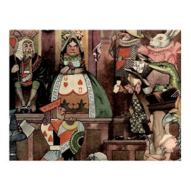 Alice In Wonderland print