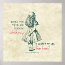 Alice in Wonderland Poster
