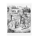 Alice in Wonderland: Queen of Hearts & First Knave Postcard