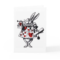 Alice in Wonderland Rabbit Notecards