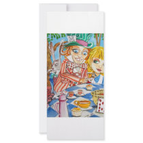 ALICE IN WONDERLAND rack cards