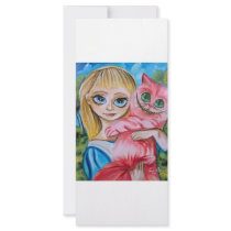 ALICE IN WONDERLAND rack cards