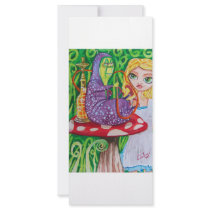 ALICE IN WONDERLAND RACK CARD