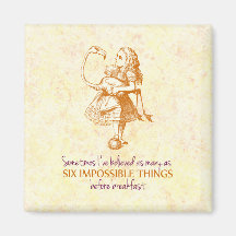 Alice in Wonderland Refrigerator Magnets