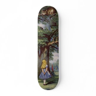 Alice in Wonderland SkakeBoard Pro skateboard