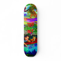 ALICE IN WONDERLAND SKATEBOARD