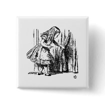 Alice in Wonderland  Small Door to Wonderland Buttons