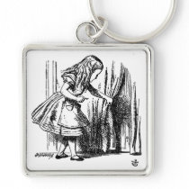 Alice in Wonderland  Small Door to Wonderland keychains