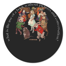 Alice in Wonderland sticker