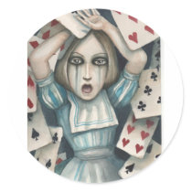 Alice in wonderland stickers