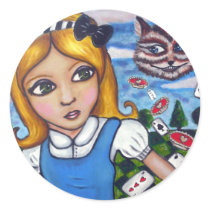 Alice in wonderland stickers