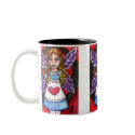 Alice in Wonderland Story Book Mug by sunkitty7 Alice in Wonderland Story Book Mug