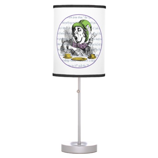 Alice in Wonderland Table Lamp Zazzle