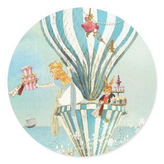 ALICE IN WONDERLAND TEA AT FOUR SEALS sticker