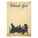 Alice in Wonderland Tea Party Thank You Card