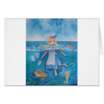 Alice in Wonderland the pool of tears by G Bruce Card