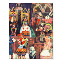 Alice in Wonderland - The Queen's Court print