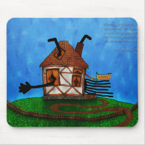 Alice in Wonderland - The Rabbit's House mousepads by vladstudio Alice in Wonderland - The Rabbit's House mousepads