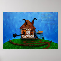 Alice in Wonderland - The Rabbit's House Poster