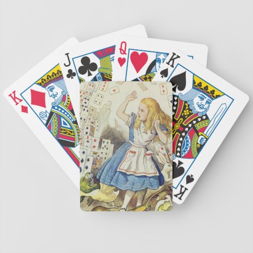 Alice in Wonderland, The Shower of Cards Card Decks