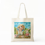 Alice in wonderland the white rabbit Gordon Bruce Canvas Bags