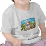 Alice in wonderland the white rabbit Gordon Bruce Tee Shirts