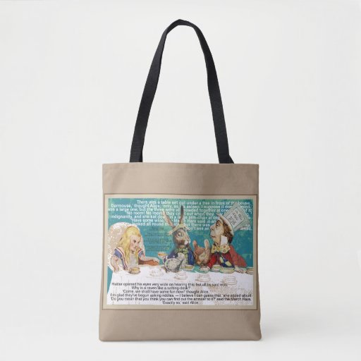 Alice in Wonderland Tote Bag | Zazzle