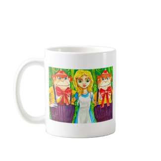 ALICE IN WONDERLAND TWEEDLE DUM mug