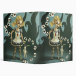 Alice in Wonderland Vinyl Binders